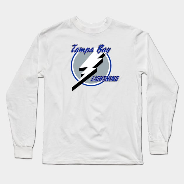 Tampa Bay Lightning Long Sleeve T-Shirt by Jedistudios 